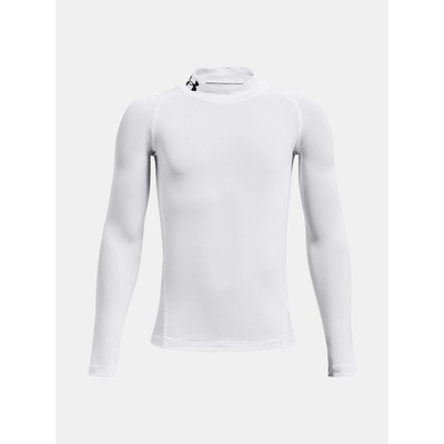 UA HG Armour Mock LS Тениска детски Under Armour | Byal | Момчешки | 128