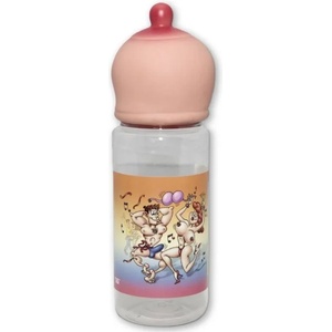  Бутилка във формата на женска гърда - Bottle Boob Flesh 750ml (D-233584)