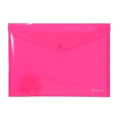 PANTA PLAST Desky s drukem, neon růžová, PP, A4