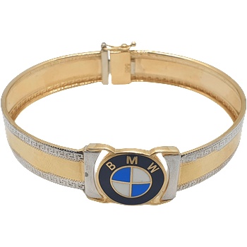 VipGold Златна мъжка твърда гривна 14.79 гр (grtm67)