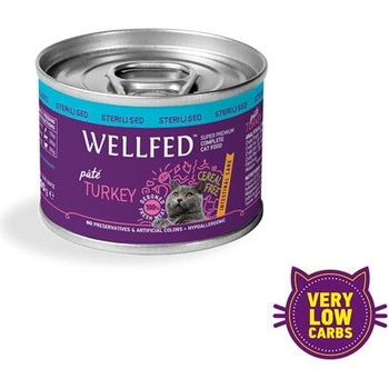 Image 1 of WELLFED Консерва за кастрирани котки с храносмилателни проблеми