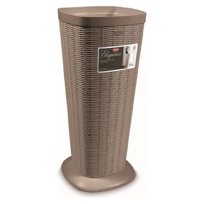 Stefanplast Stojan na deštníky ELEGANT, ratan, světle hnědý – Sleviste.cz