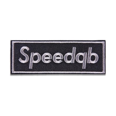 SPEEDQB BOX LOGO NÁŠIVKA - SHADOW speedQB