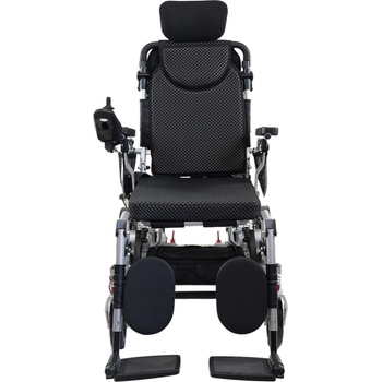 Eroute 8000RN Elektrický invalidný vozík s automatickým sklápaním operadla Čierna