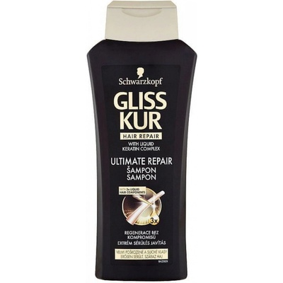 Schwarzkopf Gliss Kur Kur Ultimate Repair regenerační šampón na vlasy 400 ml