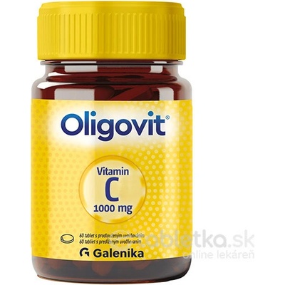 Oligovit Vitamín C 1000 mg tabliet s predĺženým uvoľňovaním 60 ks