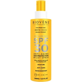 Biovene Barcelona HYALURONIC SPF 30 Anti-Aging Sun Protection Milky Spray [200 мл]