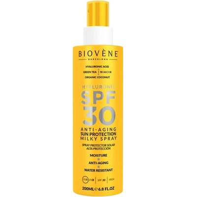 Biovene Barcelona HYALURONIC SPF 30 Anti-Aging Sun Protection Milky Spray [200 мл]