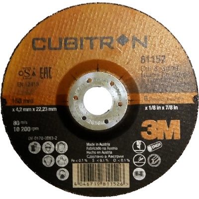 3M Cubriton Kotúč brúsny 150 x 4,2 mm 81152