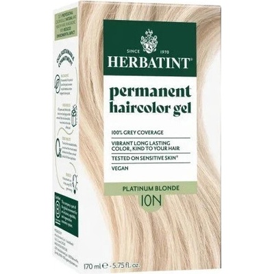 Herbatint 10n platinová blond farba na vlasy 170 ml