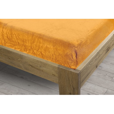 Homeville prostěradlo mikroplyš žluté 90x200