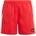 Adidas 3-Stripes Swim Shorts Red
