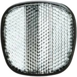 HERRMANS Рефлектор за велосипед Herrmans FR7 3190-0008, бял. с HANDLEBAR BRACKET 31, 8 мм