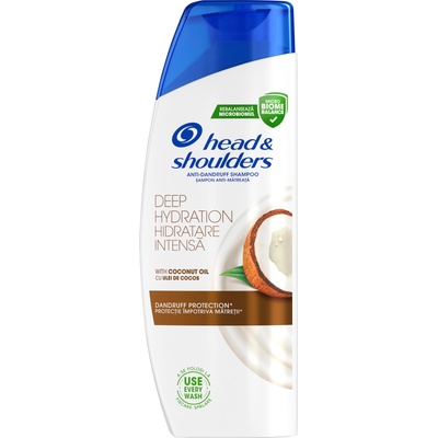Head & Shoulders Шампоан против пърхот Deep Hydration, 500 ml