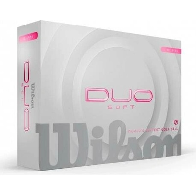 Wilson Duo Soft růžové 12 ks