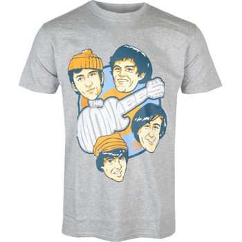 Image 1 of ROCK OFF мъжка тениска Monkees - Vinyl Heads - СИВ - ROCK OFF - MONKTS04MG