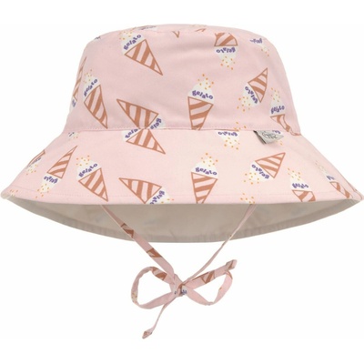 Detský klobúk Lassig Sun Protection Bucket Hat ružová