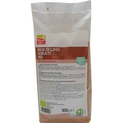 La Finestra Lněná semínka zlatá BIO 500 g