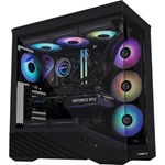 Ion Computers Геймърски компютър ION Vector V100 с процесор Intel Core Ultra 9 285K, видео карта GeForce RTX 5080 16GB GDDR7, RAM памет 64GB(2x32GB) DDR5 6400MHz, SSD 1TB NVMe PCIe 5.0, водно охлаждане 360 (c006154