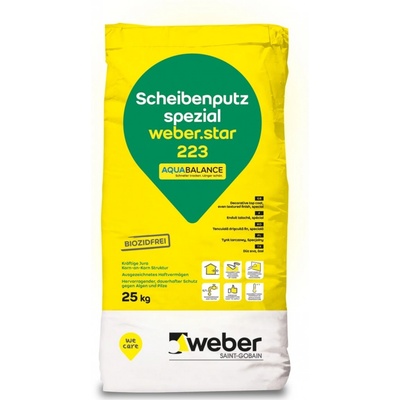 Weber Weber.star 223 aquabalance minerálna suchá omietka 25 kg