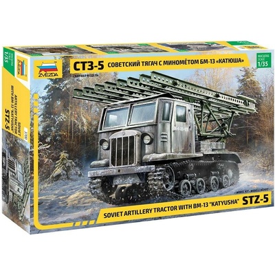 Zvezda STZ 5 w/ BM 13 Katyusha 1:35