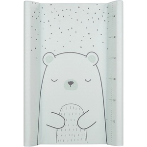 Kikkaboo Подложка за повиване с твърда основа Kikkaboo - Bear with me, 70 х 50 сm, Mint (31108060009)