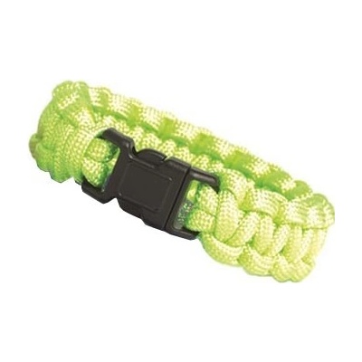 Mil-Tec Survival paracord náramek 15mm zelená – Zboží Mobilmania