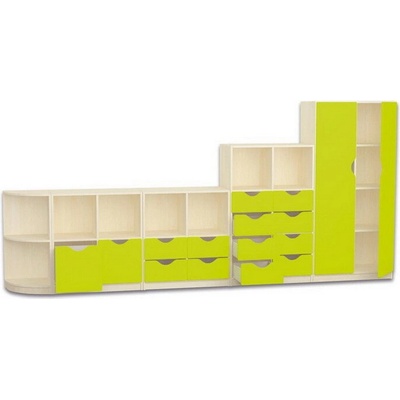 Maddox Nábytková zostava SG1 352 cm zelená