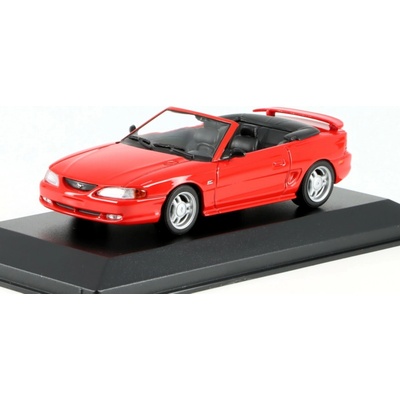 MAXICHAMPS Minichamps Ford Mustang Cabriolet 1994 červená 1:43