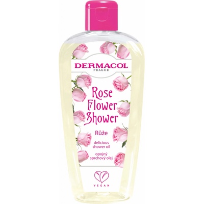Dermacol opojný sprchový olej Růže Flower Shower (Delicious Shower Oil) 200 ml