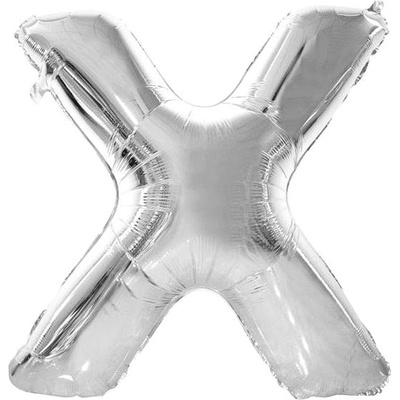 SMART BALLOONS Balón fóliový písmeno „X“ 102 cm 15HS-S034