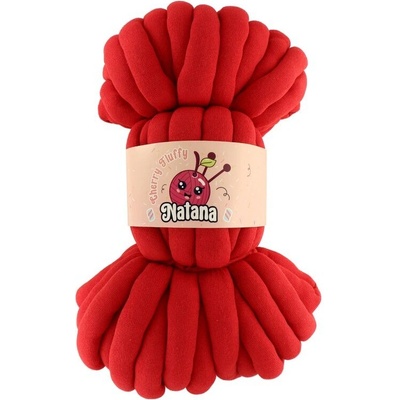 Natana Cherry Fluffy 36 červená