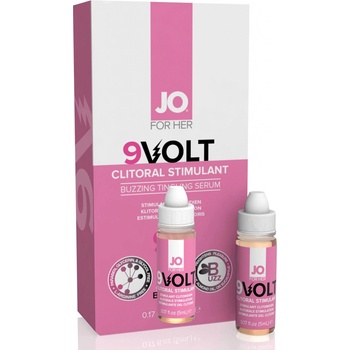 SYSTEM JO FOR HER CLITORAL SERUM BUZZING 9VOLT 5 ML