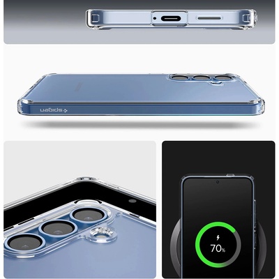 Spigen Калъф Spigen Ultra Hybrid за Samsung Galaxy S25 - прозрачен (8809971238373)