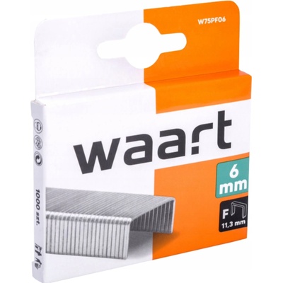 Spona 6 mm, typ F, 1000 ks