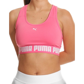 PUMA Strong Mid Impact Training Bra Pink - M