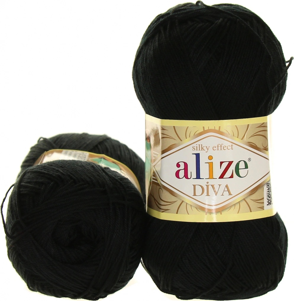 Alize Diva černá 60