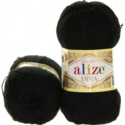 Alize Diva černá 60