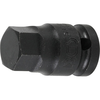 BGS 5334-H19 | Silová nástrčná hlavica | dĺžka 42 mm | 12,5 mm (1/2") | vnútorný šesťhran 19 mm