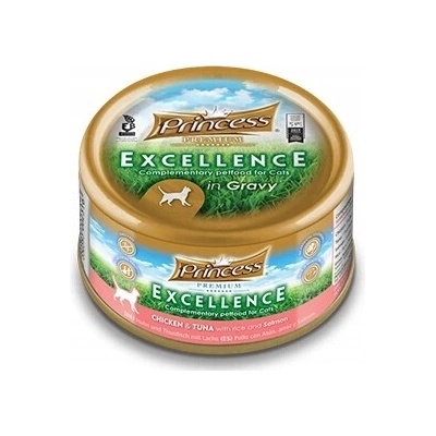 Princess Excellence Kuracie Mäso Tuniak losos 70 g