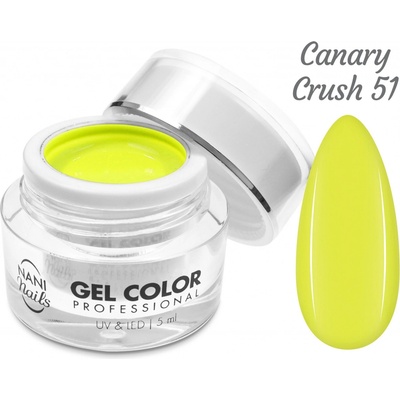 Nani Uv Led gel professional Canary Crush 5 ml