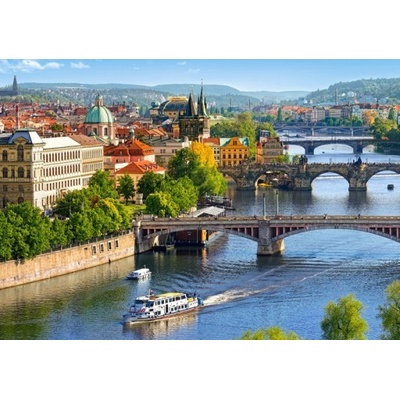 Castorland Pražské mosty 500 dielov
