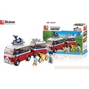 Sluban B0566 Kempovací vůz s vlekem