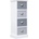 vidaXL Страничен шкаф 35x30x90 см дърво пауловния (284078)