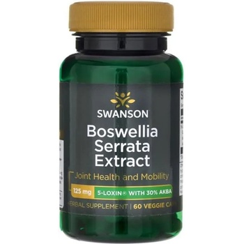 Swanson Boswellia Serrata Extract, 125 mg, 60 капсули, Swanson (SWU770)