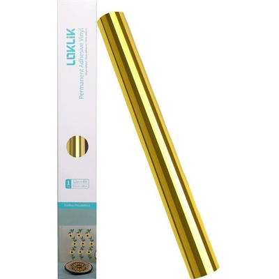 ΩLoklik Folie fólie Šírka rezu 30.5 cm zlatá