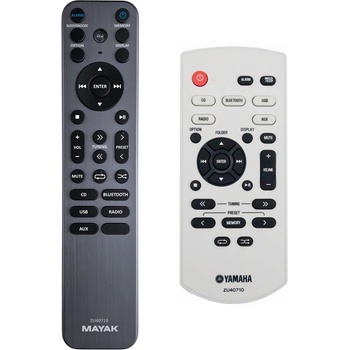 GENERAL Yamaha zu40710 - метал и подсветка дистанционно управление дубликат (zu40710)