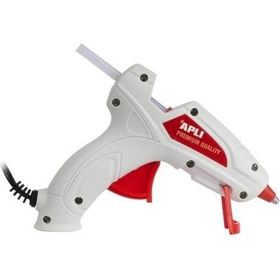 Tavná pistole Apli Premium 20 W + 2 tavné tyčinky, bílá