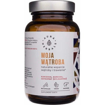 Aura Herbals Liver Support 60 kapsúl