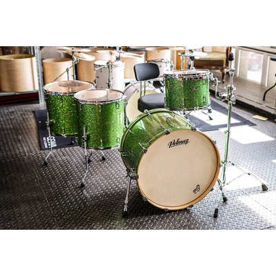 Polmuz Maple 24/12/14/16 Custome Green Sparkle